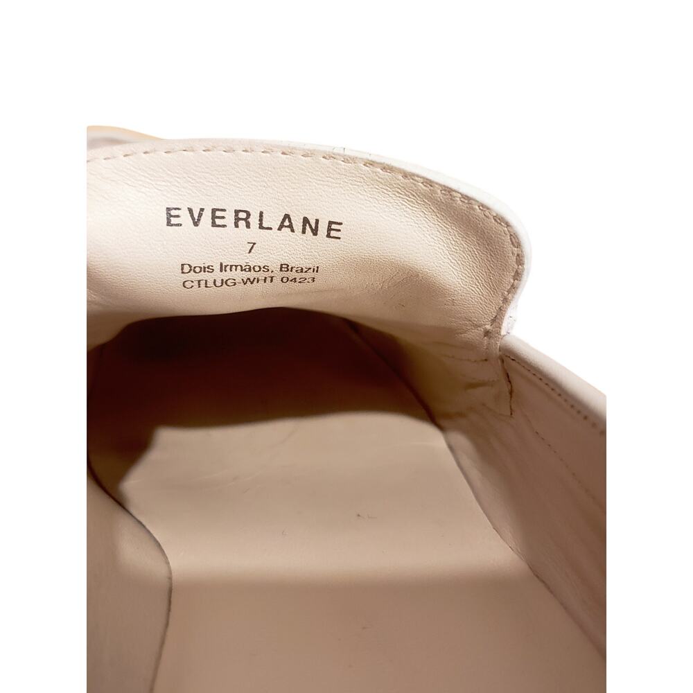 Everlane Lug Sole Loafer in Parchment Size 7 - Picture 9 of 9